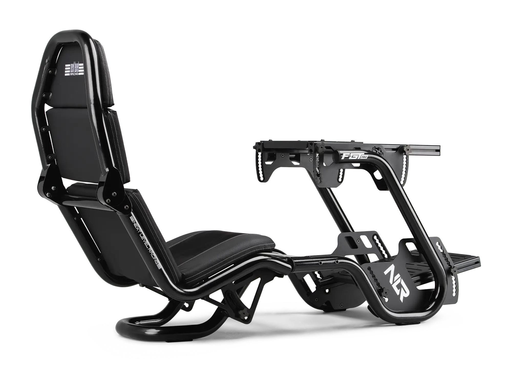 Next Level Racing F-GT Pro Formula and GT Racing Simulator Cockpit - Grey Edition (NLR-R002)