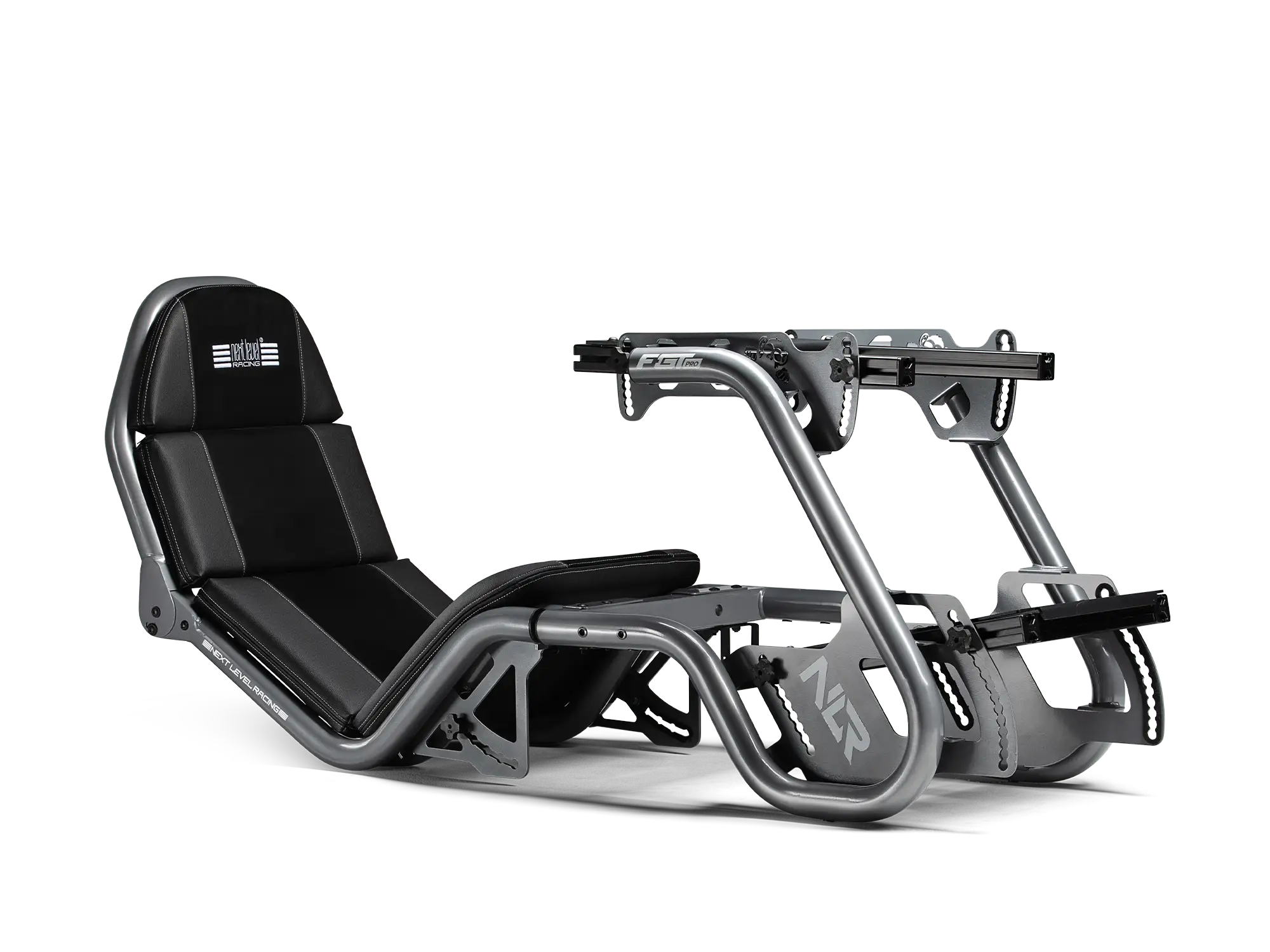 Next Level Racing F-GT Pro Formula and GT Racing Simulator Cockpit - Black Edition (NLR-R003)