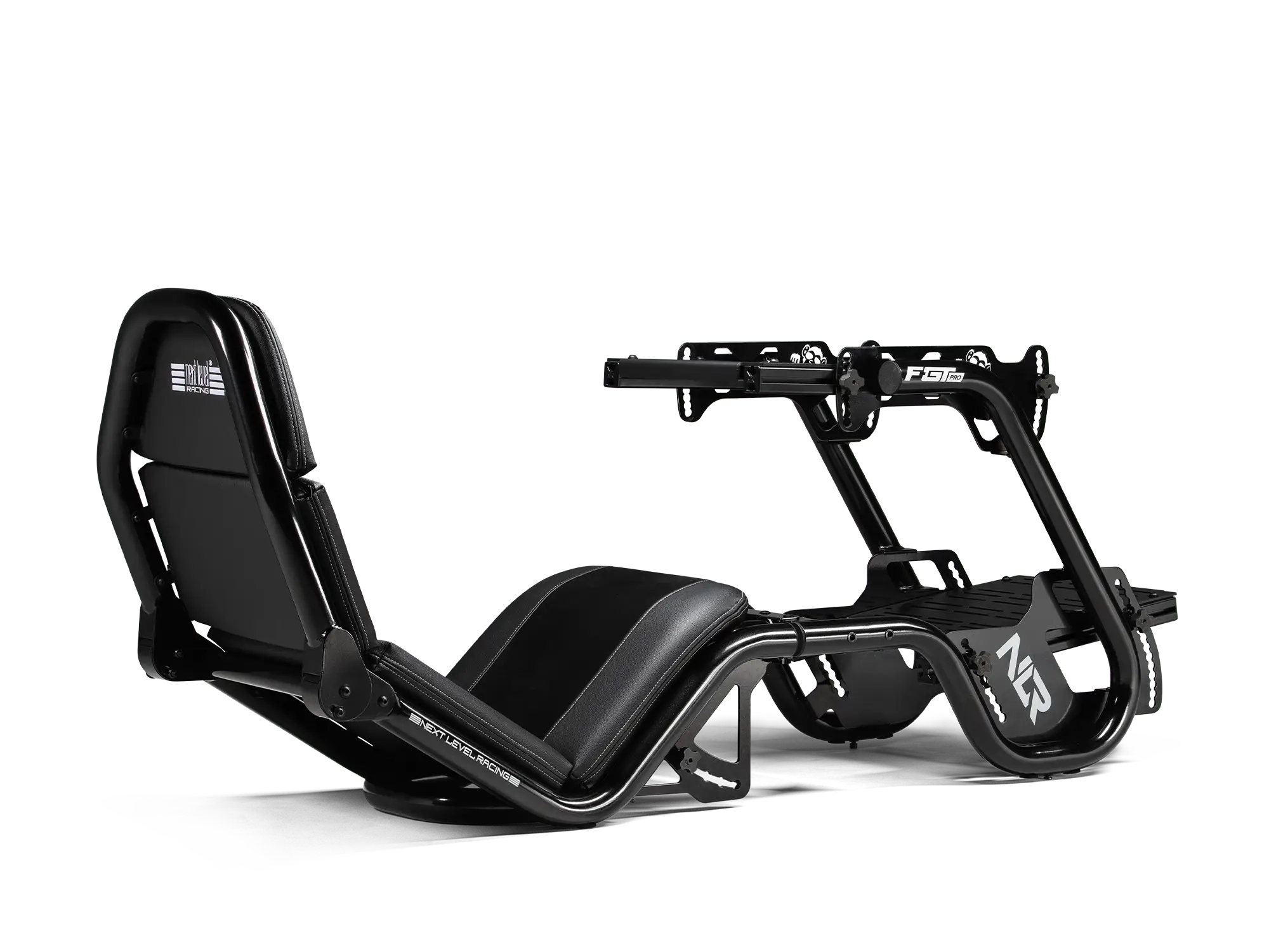 Next Level Racing F-GT Pro Formula and GT Racing Simulator Cockpit - Grey Edition (NLR-R002)